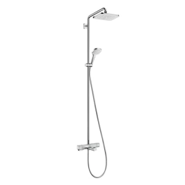 HG Croma E 280 1jet Душевая система Showerpipe с термостатом для ванны, хром (Цена по АКЦИИ 2021!) (27687000)