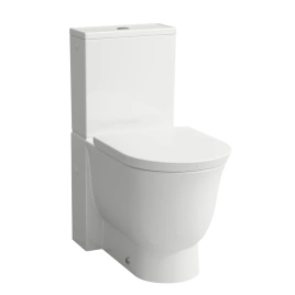 Laufen New Classic Унитаз моноблок безободковый 700х370х430 мм, выпуск универсальный, цвет белый (8.2485.8.000.000.1)
