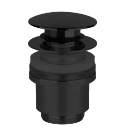 Gessi Донный клапан для раковины Stop Go на 1 1/4, без слива-перелива, цвет Black XL (01420#299)