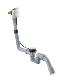 Hansgrohe Exafill S Излив на ванну, с набором для слива и перелива, цвет: хром (58113000)
