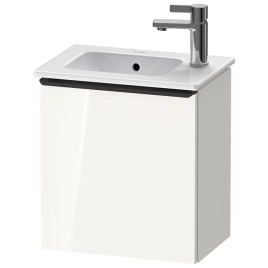 Duravit D-Neo Тумбочка подвесная, 440x410x274, 1 дверка, цвет: белый высокоглянцевый (DE4259R2222)