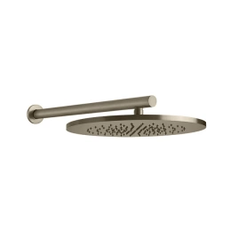 GESSI 316 Душевая головка шарнирная для настенного крепления на 1/2, 350мм, цвет warm bronze brushed pvd (54148#726)