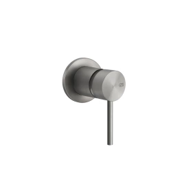 GESSI 316 Внешняя часть встраиваемого смесителя, на 1/2, 1 источник, цвет: steel brushed (54019#239)