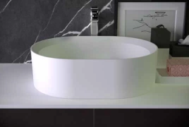 Раковина KNIEF Pearl накладная 50х40х15 см без перелива цвет белый матовый