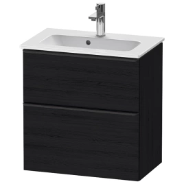 Duravit D-Neo Тумбочка подвесная, Compact 610x372хh625 мм, 1 ящик, цвет: Black Oak (DE436801616)