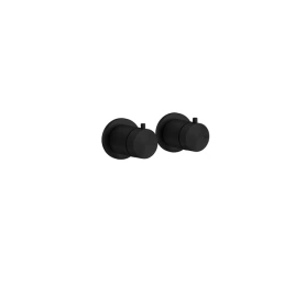 GESSI 316 Внешняя часть термост. смесителя на 3 потребителя, Black XL (54236#299)