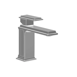 Gessi Eleganza Смеситель для раковины на 1 отверстие, без донного клапана, цвет: Finox (46002#149)