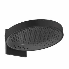 HANSGROHE RAINFINITY Верхний душ 360 мм, настенное крепление, 3 jet, цвет черный матовый (26234670)