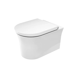 Duravit White Tulip Унитаз подвесной 370х540 мм безободковый, HygieneGlaze, цвет: белый (2576092000)