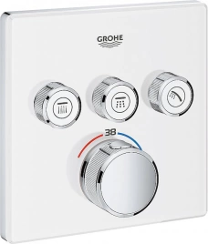 Термостат Grohe Grohtherm SmartControl 29157LS0 для ванны с душем-moon white
