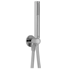 CISAL Shower Душевой гарнитур:ручная лейка,шланг 150 см,вывод с держателем, цвет хром (C200303021)