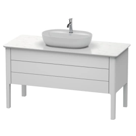 Duravit Luv База напольная, 743x1388x570,1 2 выдв.ящика, цвет белый шелковисто-матовый (LU956603636)