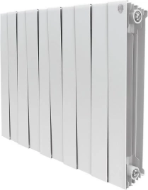 Радиатор биметаллический Royal Thermo Piano Forte 500 bianco traffico 10 секций-белый