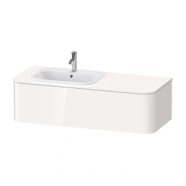 Duravit Happy D.2 Plus Тумба подвесная 354x1300x550мм 1 ящик, SX, цвет: белый глянцевый (HP4952L2222)
