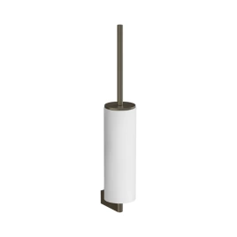 GESSI Origini Ершик настенный белый/Black Metal Brushed PVD (66419#707)