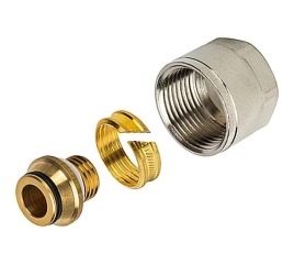 Фитинг STOUT компрессионный для труб металлопластиковых PEX-AL-PEX 20x2-0x3/4