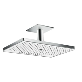HG Rainmaker Select 460 Верхний душ 466x300мм, потолочный держатель, 3jet (Rain, RainStream, MonoRain), цвет: белый/хром (24006400)