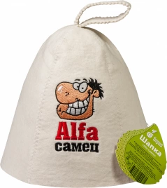 Шапка Банные штучки 41144 Alfa самец