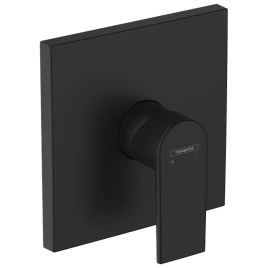Hansgrohe Vernis Shape Встраиваемый смеситель для душа на 1 источник, внешняя часть, цвет: матовый черный (71668670)