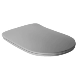Kerasan Tribeca Сиденье Slim для унитаза c микролифтом цвет: Grigio matt (519159)
