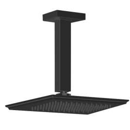 Gessi Eleganza Верхний душ потолочный, высота 243мм, цвет: черный металлик (46152#706)