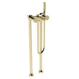 Stella Titian Напольный смеситель для ванны 3267CL304 с ручным душем, цвет: BRONZO (TT 02010 BZ00)
