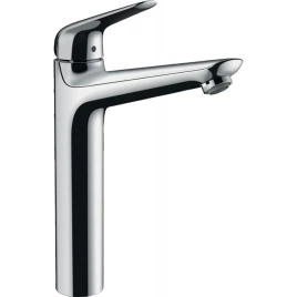 Hansgrohe Novus Смеситель для раковины 230 на 1 отв. без донного клапана, излив 180мм, h225мм, цвет: хром (71124000)