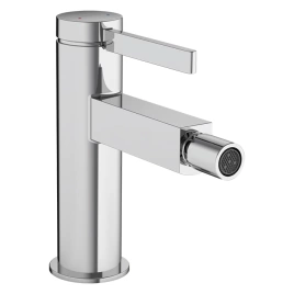 HANSGROHE FINORIS Смеситель для биде на 1 отверстие, однорычажный, с донным клапаном, цвет хром (76200000)