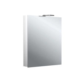 Emco Flat II Зеркальный шкаф с подсветкой LED-Leuchte, навесная модель, с подсв. для раковины, 1 дверка, 600mm (9797 063 01)