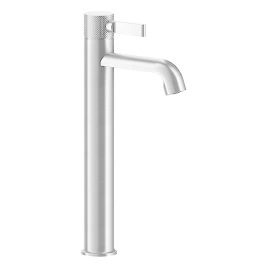 GESSI INCISO Смеситель для раковины на 1 отверстие, высокий h=337мм, без донного клапана Цвет: хром (58004#031)