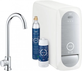 Кран Grohe Blue Home 31498000 с функцией фильтрации и газирования воды