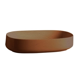Artceram Cognac Раковина 68х35 см, без отв., накладная, цвет: ombra bruciata (COL005 19 00)