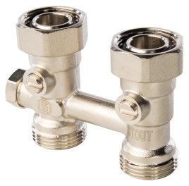 Узел нижнего подключения STOUT прямой 3/4 SVH 0001 000020