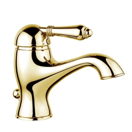 Nicolazzi El Capitan Смеситель для раковины однорычажный, с донным клапаном, цвет: English Gold (3402GF75)