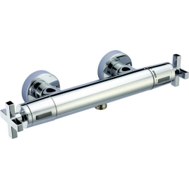 CISAL Barcelona Quad Смеситель термостатический настенный для душа, цвет хром (BQT0101021)