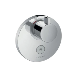 Hansgrohe ShowerSelect S Встраиваемый термостат для душа, 1 источник + кнопка для ручн.душа, (внешняя часть) цвет: хром (15742000)