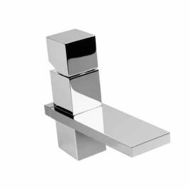 Bossini Cube Смеситель для раковины на 1 отв, c заглушкой 1 1/4, цвет: хром (Z004301.030)