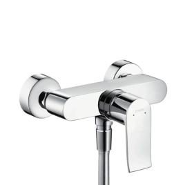 Hansgrohe Metris Смеситель для душа, настенный, на 1 источник, цвет: хром (31680000)