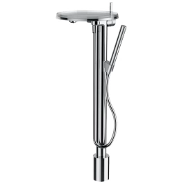 Laufen Kartell Смеситель для ванны на 1 отв, напольный с ручным душем, цвет: хром (3.2133.1.004.121.1)