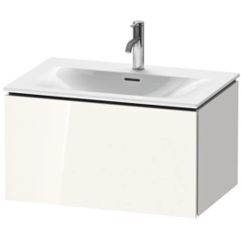 Duravit L-Cube Тумба подвесная под раковину 234473, 1 выдвижное отделение, 400x720x481мм, цвет White High Gloss (LC613602222)