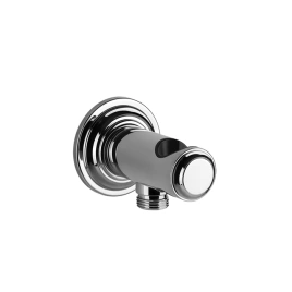 GESSI VENTI20 Подвод воды с держателем ручного душа, цвет хром (65161#031)