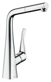 Смеситель Hansgrohe Metris 14821000 для кухонной мойки