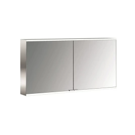 Emco Prime Зеркальный шкаф с подсветкой LED2 Facelift навесная модель, 1300 mm, 2-дверки, IP 20 зеркальная задняя стенка (9497 062 47)