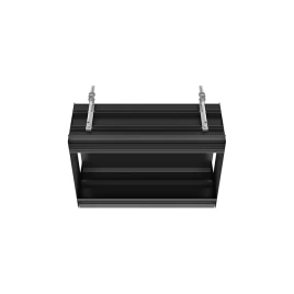 GESSI BINARIO Профиль линейный 670 мм, без подготовки под модули, цвет Black XL (61015#299)