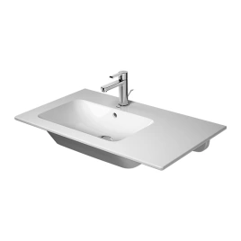 Раковина Duravit ME by Starck подвесная 83х49см 1 отв с переливом с полкой справа цвет белый (2345830000)