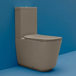 Kerasan Tribeca Унитаз моноблок c креплением WB5N, цвет: Nocciola (511781 Nocciola)
