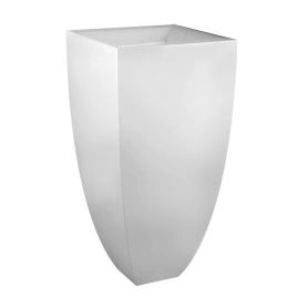 Раковина Gessi Mimi напольная 45х45см слив в пол с креплением цвет глянцевый белый (Ceramilux)