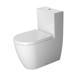 Duravit ME by Starck Унитаз комбинированный с вертикальным смывом, с отдельным бачком (не вкл. бачок), включая крепление 4,5л. с HygieneGlaze, 370x650 (2170092000)