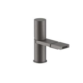 Fantini Milano Смеситель для биде, 1 отв, с донным клапаном, излив 125мм, цвет: Matt Gun Metal PVD (31 P5 3008F)