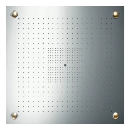 AX ShowerHeaven Верхний душ 970 x 970 мм, потолочный монтаж, c подсветкой, цвет: нерж.сталь (10623800)